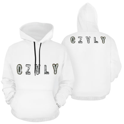 White OZYLY hoodie